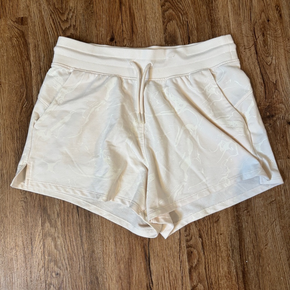 all in motion Cream Athletic Drawstring Shorts